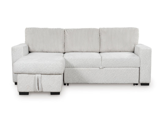 Poppleton 2-Piece Sectional with Pop Up Sleeper and Chaise