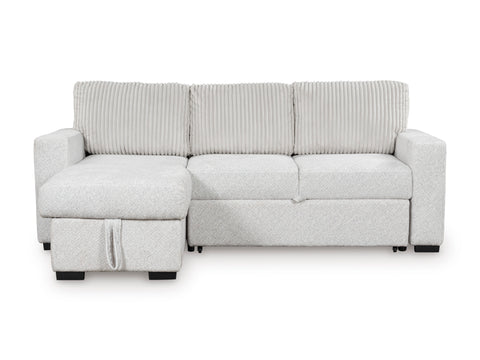Poppleton 2-Piece Sectional with Pop Up Sleeper and Chaise