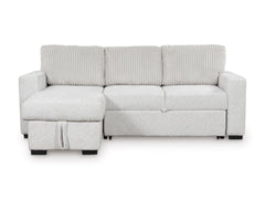 Poppleton 2-Piece Sectional with Pop Up Sleeper and Chaise