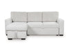 Poppleton 2-Piece Sectional with Pop Up Sleeper and Chaise