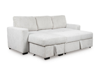 Poppleton 2-Piece Sectional with Pop Up Sleeper and Chaise