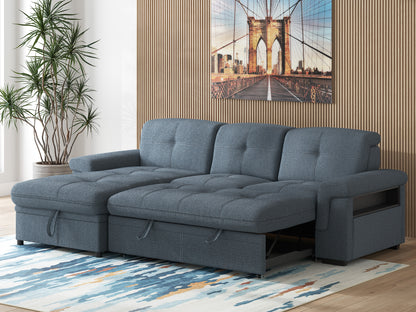 Ruffner 2-Piece Sectional with Pop Up Sleeper and Chaise