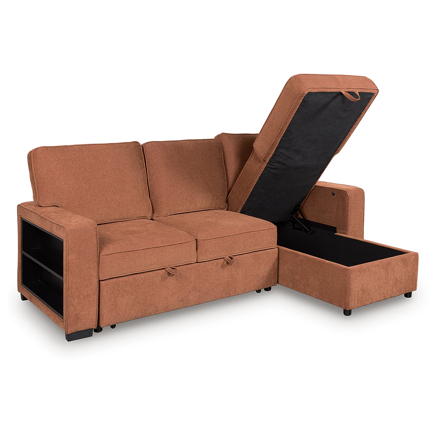 Stemmons 2-Piece Sectional with Pop Up Sleeper and Chaise