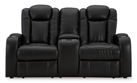 Caveman Den PWR REC Loveseat/CON/ADJ Headrest