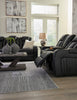 Caveman Den PWR REC Sofa w/ ADJ Headrest