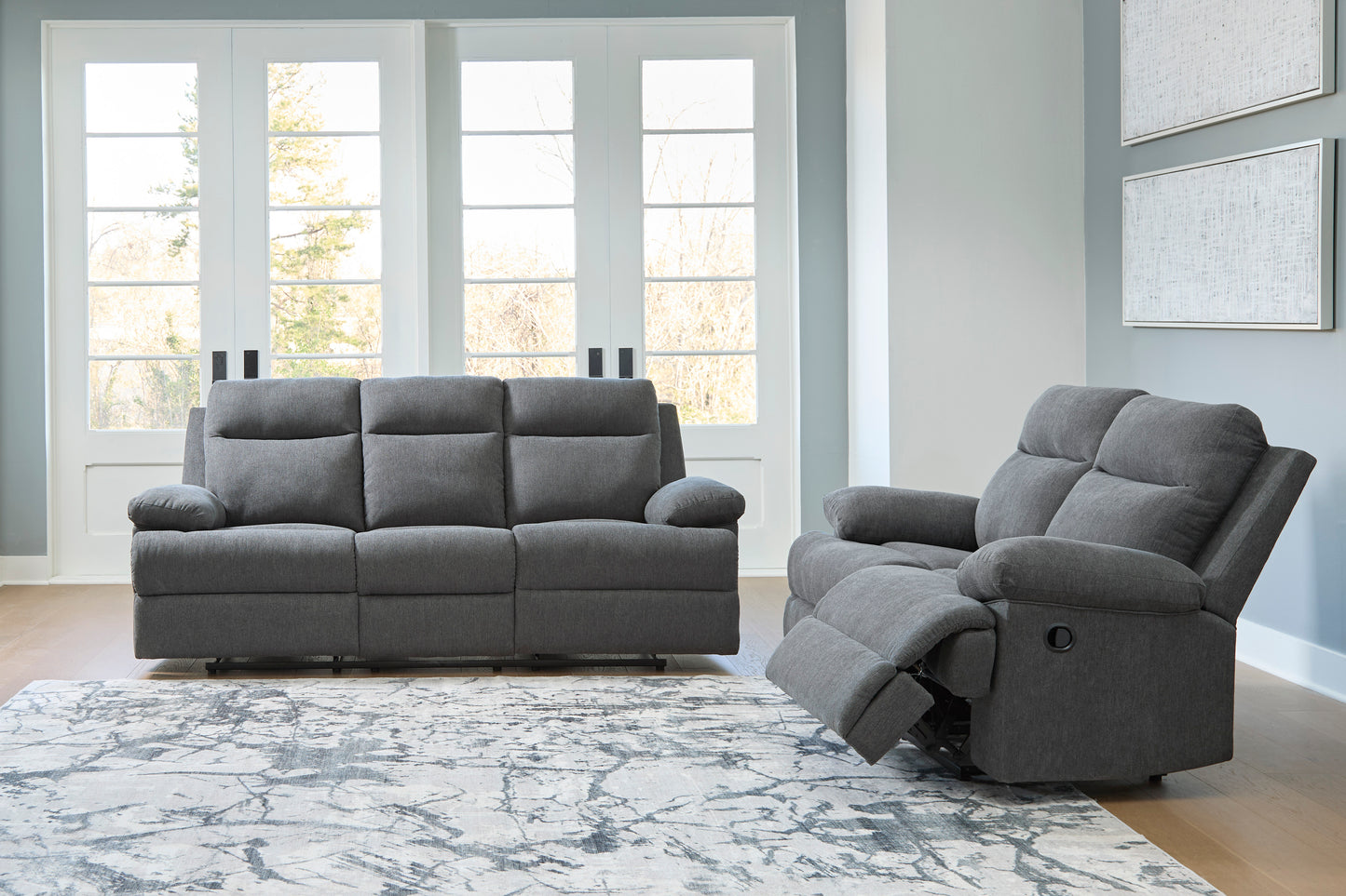 Tarrant REC Sofa w/ Drop Down Table