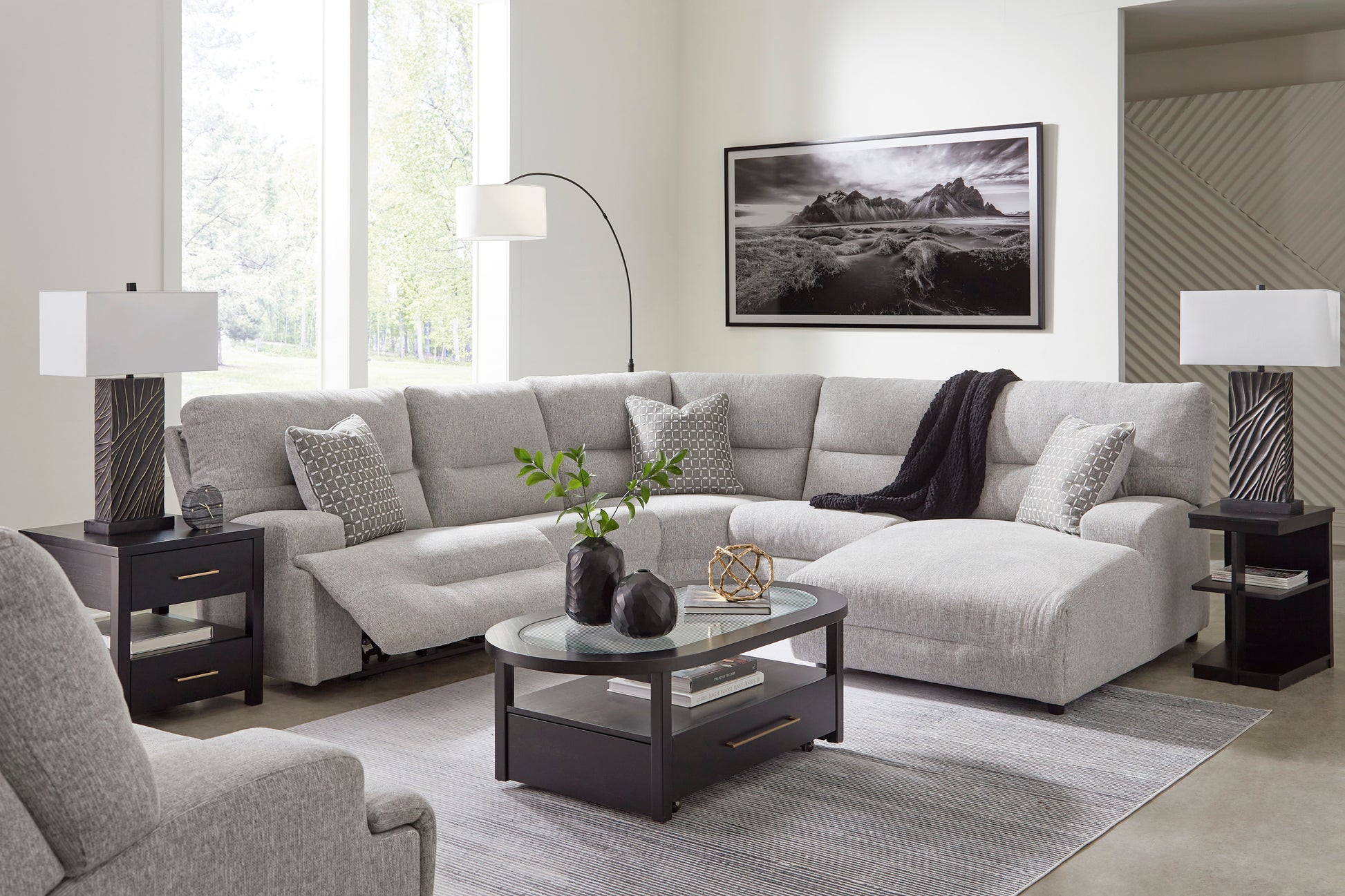 Acklen Place PWR Armless REC w/ADJ Headrest - Ashley Furniture Homestore Philippines