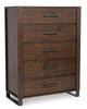 Zumbado Five Drawer Chest