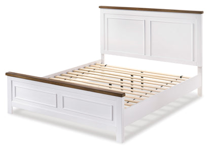 Westconi King Panel Bed w/ Full Slats