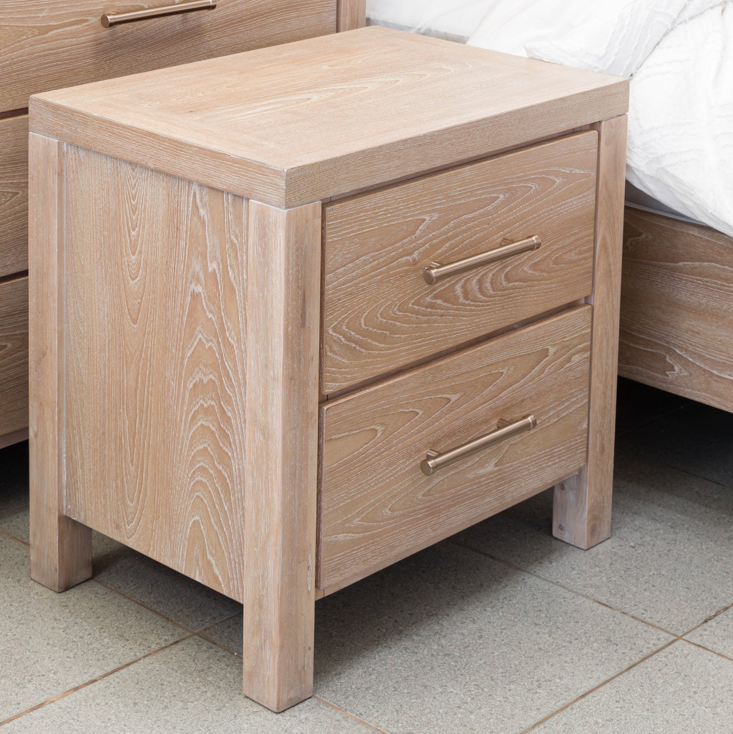 Yalinton Two Drawer Night Stand