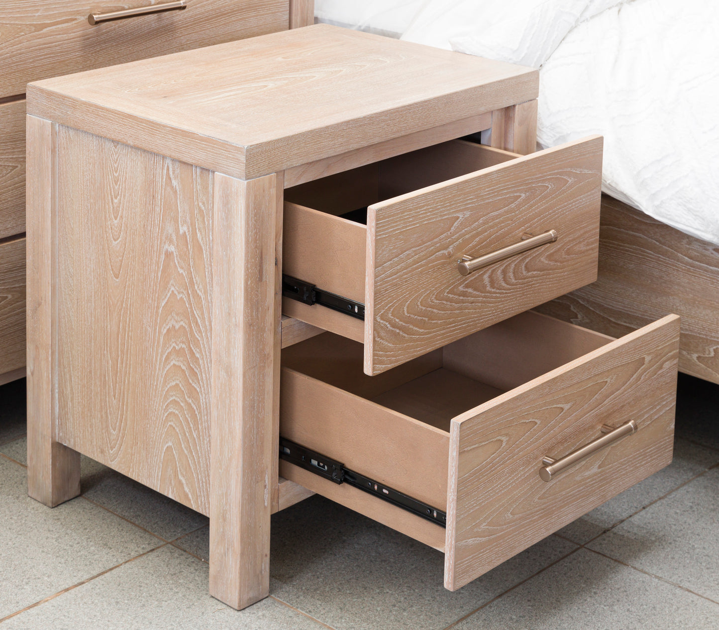 Yalinton Two Drawer Night Stand