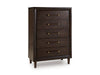 Dantenton Five Drawer Chest