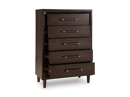 Dantenton Five Drawer Chest