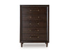 Dantenton Five Drawer Chest