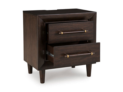 Dantenton Two Drawer Nighstand