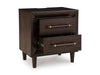 Dantenton Two Drawer Nighstand
