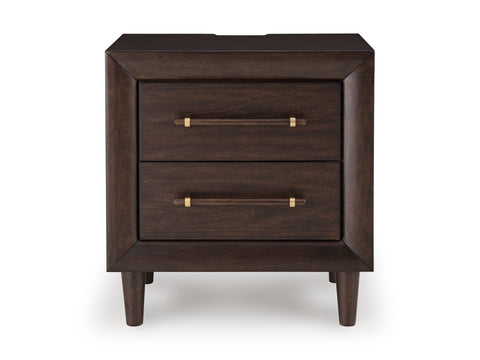 Dantenton Two Drawer Nighstand