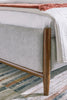 Lyncott King Upholstered Panel Bed w/ Full Slats
