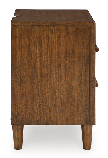 Lyncott Two Drawer Night Stand