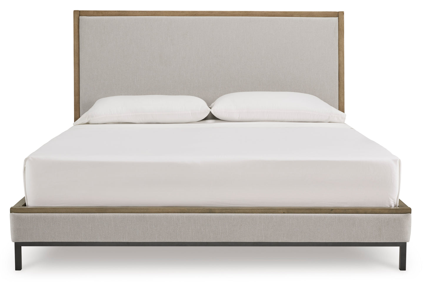 Tomtyn Queen Upholstered Bed w/ Full Slats