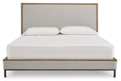 Tomtyn King Upholstered Bed w/ Full Slats