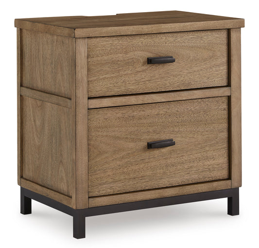 Tomtyn Two Drawer Night Stand - Ashley Furniture Homestore Philippines