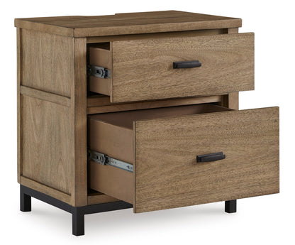 Tomtyn Two Drawer Night Stand - Ashley Furniture Homestore Philippines