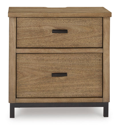 Tomtyn Two Drawer Night Stand - Ashley Furniture Homestore Philippines