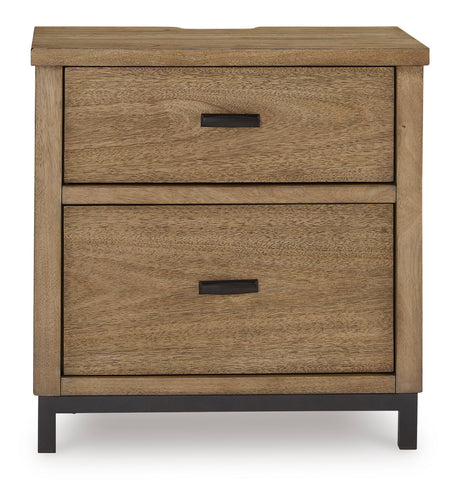 Tomtyn Two Drawer Night Stand