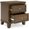 Shawbeck Two Drawer Night Stand