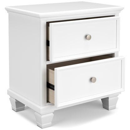 Fortman Two Drawer Night Stand