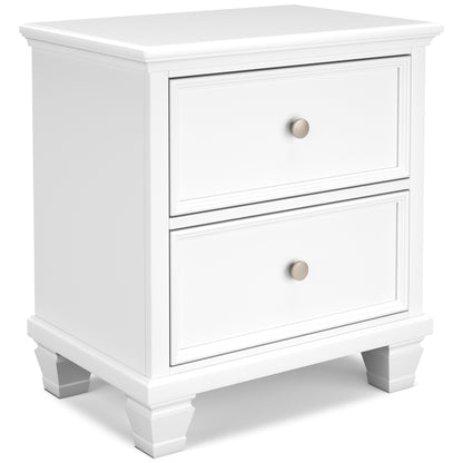 Fortman Two Drawer Night Stand