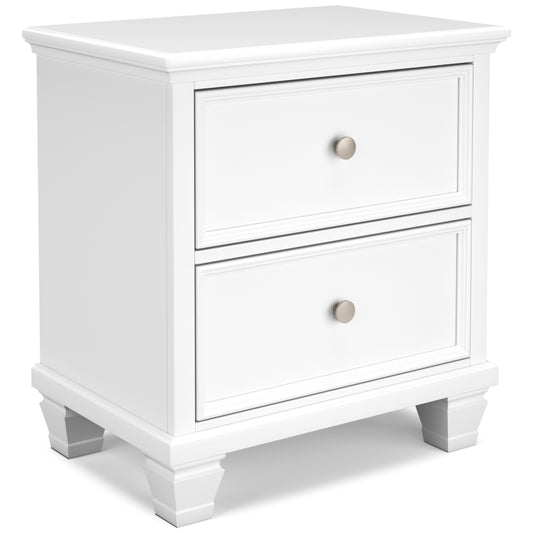 Fortman Two Drawer Night Stand