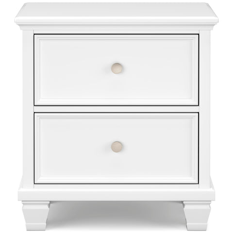 Fortman Two Drawer Night Stand