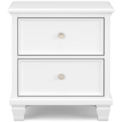 Fortman Two Drawer Night Stand