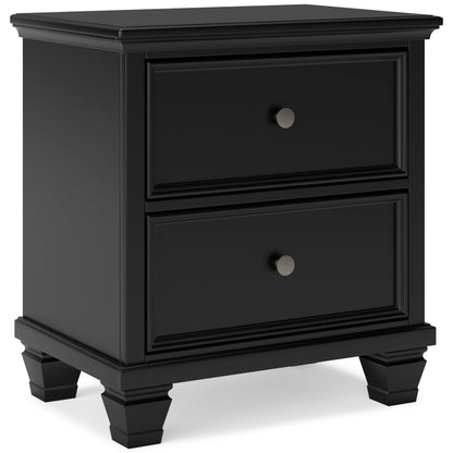 Lanolee Two Drawer Night Stand