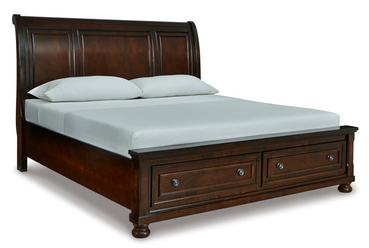 Porter King Sleigh Storage Bed - Ashley Furniture Homestore Philippines