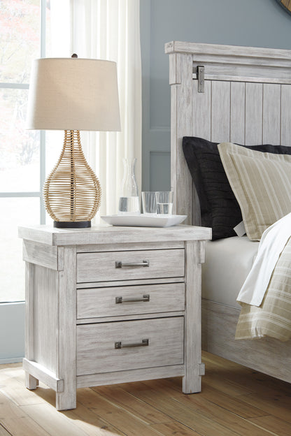 Brashland Three Drawer Night Stand