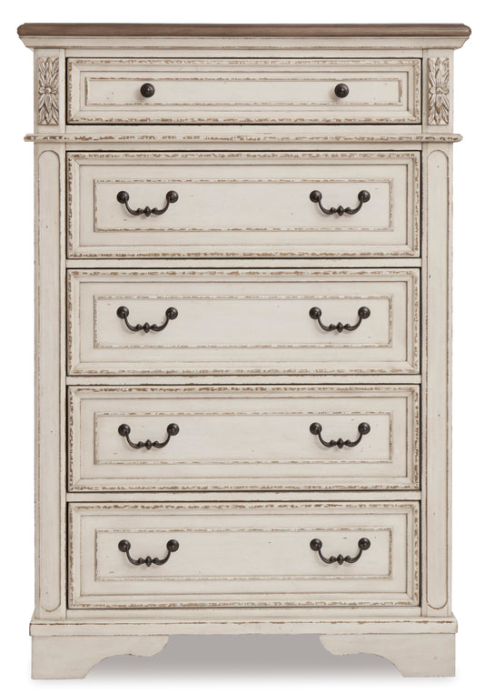 Realyn Five Drawer Chest