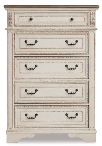Realyn Five Drawer Chest