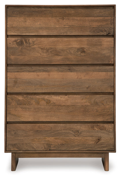 Isanti Five Drawer Chest