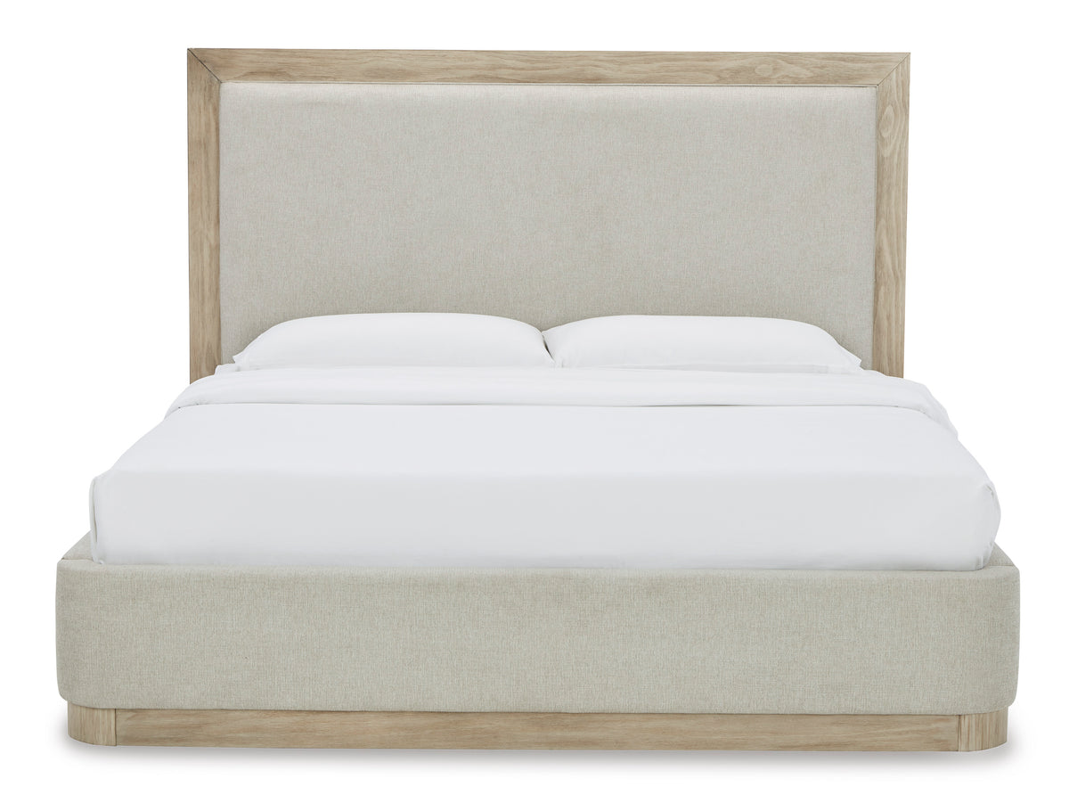 Hennington King Upholstered Bed w/ Full Slats - Ashley Furniture Homestore Philippines