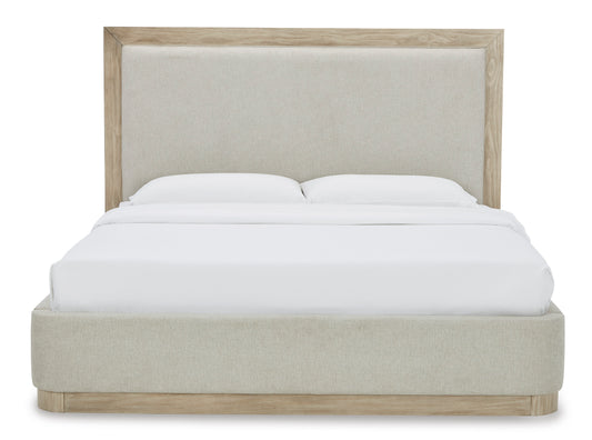 Hennington King Upholstered Bed w/ Full Slats - Ashley Furniture Homestore Philippines