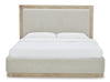 Hennington King Upholstered Bed w/ Full Slats