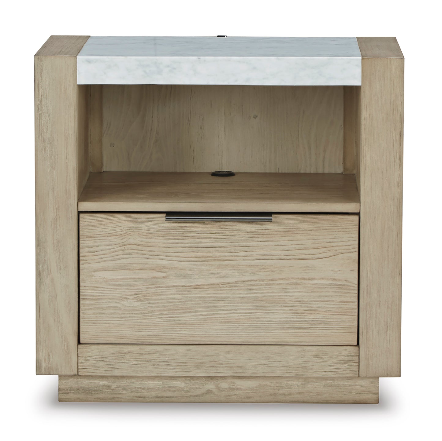 Hennington One Drawer Charging Night Stand