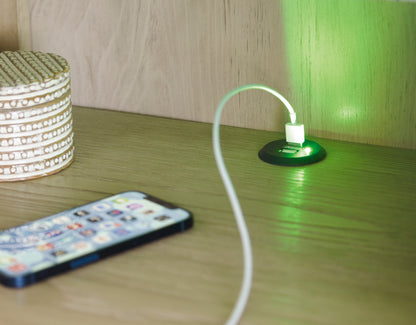 Hennington One Drawer Charging Night Stand