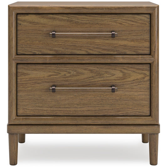 Roanhowe Two Drawer Night Stand