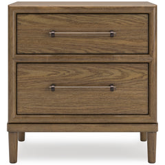 Roanhowe Two Drawer Night Stand