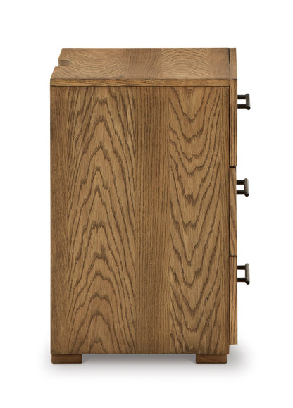 Dakmore Three Drawer Night Stand
