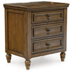 Sturlayne Three Drawer Night Stand